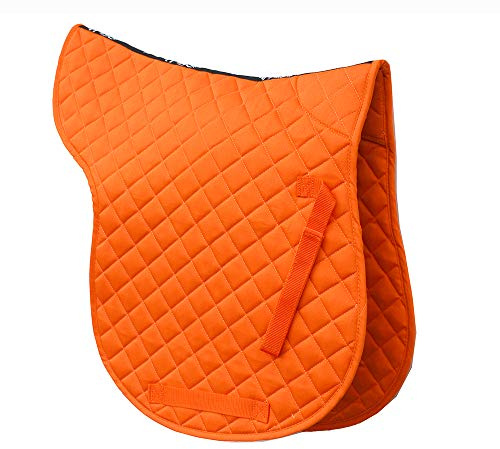 Rhinegold Gesteppte Numnah-Pony-Tangerine aus Baumwolle