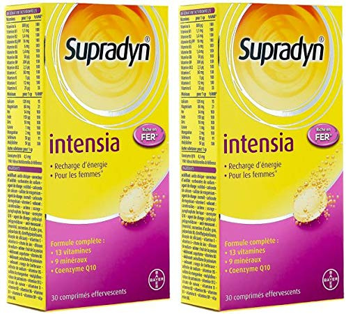 Supradyn Intensia 30 Comprimés Effervescents Lot de 2