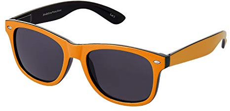 Ultra Classic Retro Sunglasses UV400 Unisex Adults Mens Womens Lightweight | UV400 Protection – UKCA/CE – Lightweight Flexible Frame – With Carry Pouch