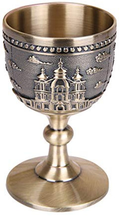 Cabilock Gobelet Pour Boissons Coupe Vintage à Motif Sculpté à Whisky Pour Amateurs Petit Modèle Élégant Pour Maison