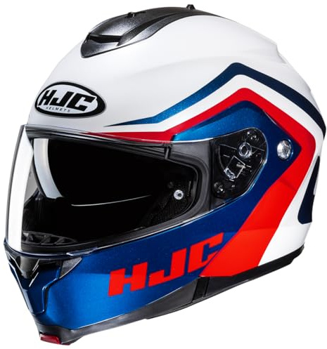 HJC, Modularer Motorradhelm, C91N NEPOS MC21, M, Rot/Blau