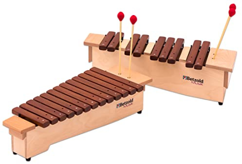 Betzold Sopran-Xylophon | inkl. 2 Schlägel, Glockenspiel, Stäbe aus Hartholz