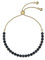 Ted Baker Melrah Icon Crystal Adjustable Tennis Bracelet For Women (Gold/Dark Blue Crystal)