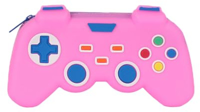 Kids Gamer Pencil Box, Fun Game Controller Design Bag, Boys Girls Stationary Organizer, Kids School Accessories Pencil Case, Stylish Gaming Pencil Storage Box, Large Stationery Organizer for Students