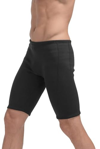 lvifloae 3mm Muta in neopne Pantaloncini da Nuoto Tronchi Pantaloni Acqua Sportiva inferma da Bagno da Bagno baglio (2XL)