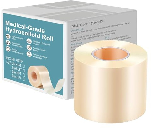 Pansements hydrocolloïdes – Bandages imperméables fiables pour le soin des plaies | Bandages hydrocolloïdes pour la randonnée, la course à pied, le cyclisme et une utilisation quotidienne