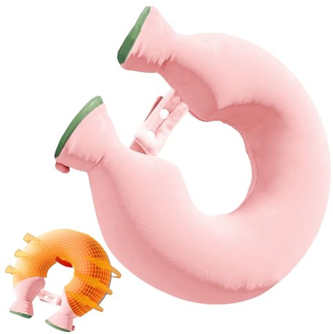 Varm väska – 1 800 ml läckagesäker värmare, skonsam kroppsvärmare, bekväm värmepåse med u-formdesign | mjukt värmande stöd för mamma pappa senior rygg axlar midjeben under kallt väder resor