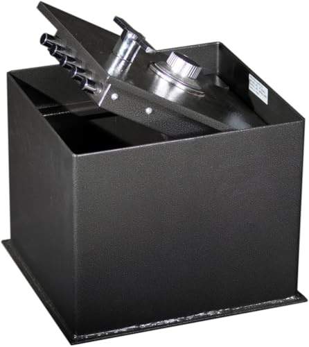 Protex IF-1500C In-Ground Floor Safe – Medium In-Ground Security Safe with 1/2 Steel Door, 5 Locking Bolts, Anti-Theft Design