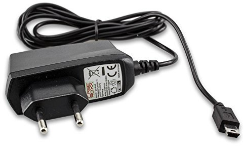 caseroxx Chargeur De Voyage Bébé téléphone Chargeur pour Cosansys Babyphone, Chargeur de Haute qualité avec Bloc d'alimentation pour la Charge (câble Flexible et Stable de Coloris Noir)