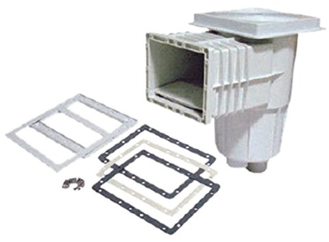 AquaForte Wandskimmer, Groß 15 L, Weiß, 41 x 40 x 29 cm