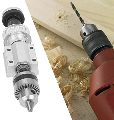 LANTRO JS CNC Broche Percage Unpowered, perceuse de bricolage avec Mandrin de Perçage B16 et Manchon D'arbre M10