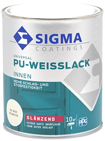 Sigma PU Weisslack innen weiss gl??nzend (0,75 Liter)