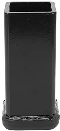 Yctze 15,2 Cm Boule D'Attelage à Souder sur carré 5,1 X 5,1 Cm Attelage Extérieur Accessoires Manchon Adaptateur D'Attelage Récepteur de Boule D'Attelage Remorque Attelage