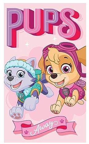 Theonoi Toalla infantil 100% algodón toalla de cara (Paw Pups)