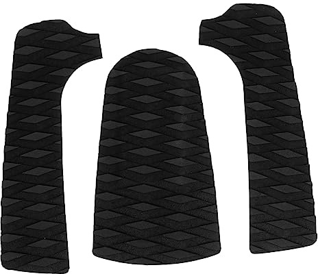 Yardwe 3pcs Slip Mat for Surfboard Maximum Grip Stomp Pads Adhesive Tail Pads for Surfboard for Surfing and Paddle Boarding Activities