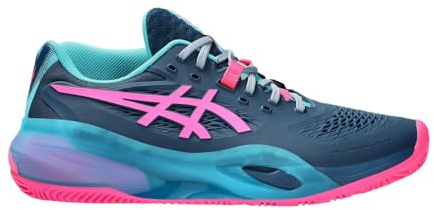 ASICS 1041A492-400 Gel-Resolution X Padel Herren MAKO Blue/HOT PINK EU 42.5