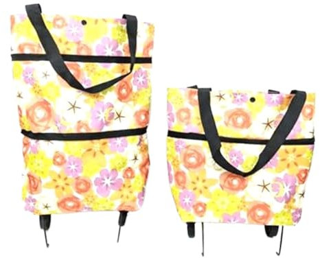 Treppensteigen Einkaufstrolley Shoppingtrolley Faltbarer Einkaufstrolley Mit Rädern 2 In 1 Einkaufswagen Faltbarer Wasserdichter Einkaufstaschenwagen Einkaufswagen Treppensteiger(C)