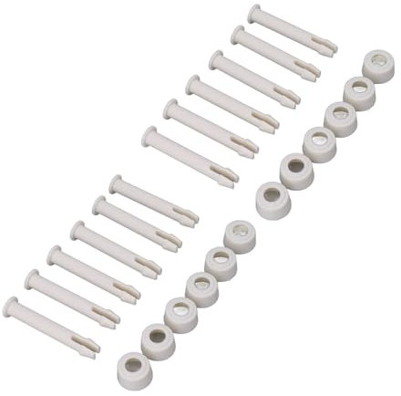 Pool-Clips, Pool-Ersatzteile, 12 Stück Pool-Verbindungsnagelbolzen, Halterung, Schwimmbad-Montagesatz, Kunststoff-Pool-Verbindungsstifte, Pool-Patch mit Leichtem Design für Pool