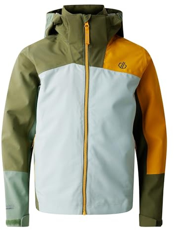 Dare2b Chaqueta Explore II unisex para niños, chaqueta deportiva de montaña, impermeable, chaqueta impermeable (paquete de 1)