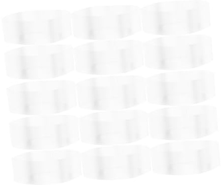ULTECHNOVO 1000stücke Leicht Abziehbare Schrumpffolie Für Flaschen Transparente Verpackungsfolie Für Getränkebehälter Und Kosmetikflaschen Zum Versiegeln Und Etikettieren