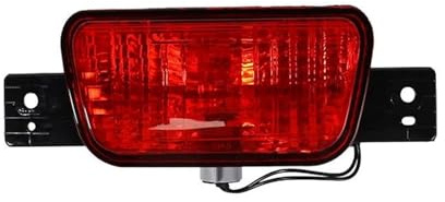WEFOLEN Fanale Posteriore per Mitsubishi per Pajero per Shogun V87 V93 V97 2007-2015 8337A068 Paraurti Posteriore Luce di Scorta Fanale Posteriore Antinebbia con Lampadina