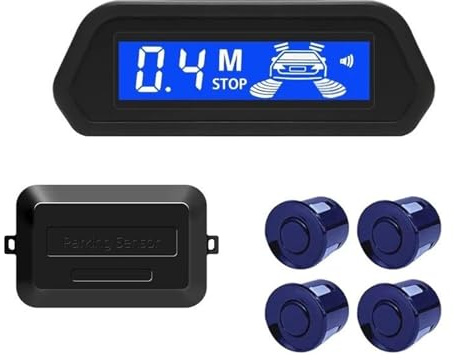 Sensori Parcheggio Auto Kit Sensore Parcheggio Radar Retromarcia Posteriore Per Auto Monitor Parktronic 12V 22mm Display Rilevatore