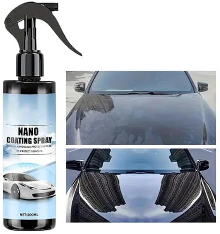 Spray Rivestimento Auto | Agente Rinnovante 100ml,Lavaggio Senza Acqua Protettiva Per Graffi Pulitore Per Vetri Per Protezione Della Vernice Veicoli Camion E Motocicli