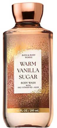 Bath and Body Works (Warm Vanilla) Sugar Shower Gel 295ml Duschgel aus USA