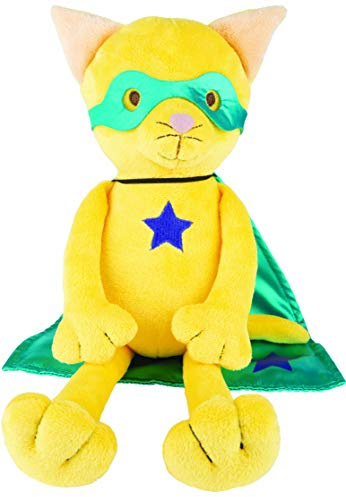 Suki Gifts 14438 Superheld Captain Katze Kuscheltier, mehrfarbig