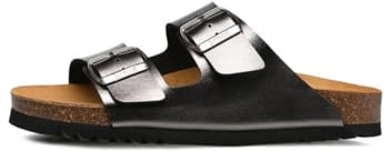 Scholl Femme Josephine Mules-et-sabots, Anthracite, 39 EU