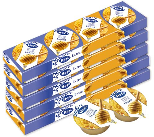 5X Hero Miele Millefiori Monodose - Miscela di Miele di Fiori - 4x25gr [Box 5 Confezioni]