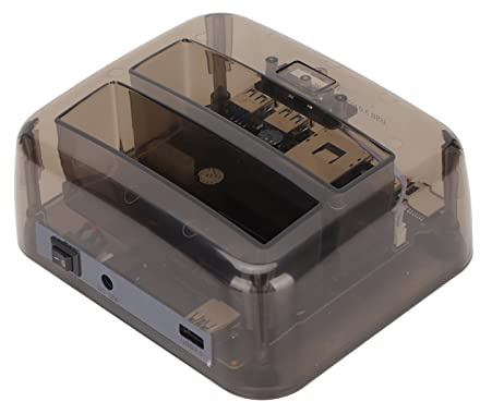 Estación de Acoplamiento USB3.0 a IDE HDD, Estación de Acoplamiento de Disco Duro Externo de Doble Bahía de 6 Gbps Copia de Seguridad con un Clic con Indicador LED (Regulaciones