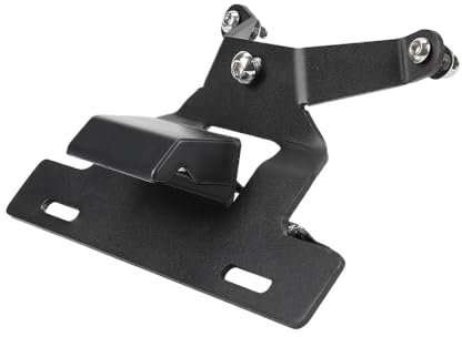 DUSHUO Nummernschildhalterung Für H&Arley Für Fatboy Motorrad Kennzeichen Halter Mit Licht Zubehör