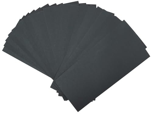 EuAcesry Carta Vetrata, 21 Pezzi Kit Carta Abrasiva in Grane 600 Grinta per Legno Carrozzeria, Sandpaper Carta Vetro Impermeabile Levigatura a Secco e Umido Carta Abrasiva