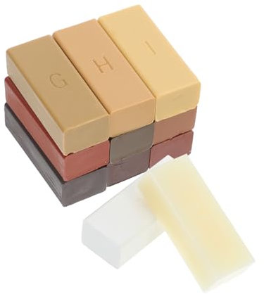 DOITOOL 11pièces Lot De Cires Pour Parquet Réparez Rayures Taches Fissures Sur Bois Dur Stratifié Meubles Sols Pvc Et Vinyle