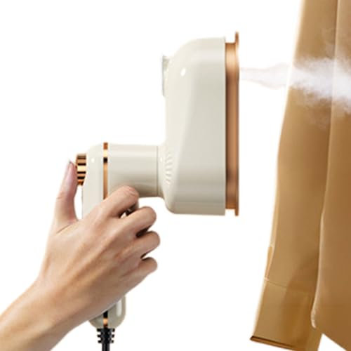 Nybhyjka Viaje de vapor para ropa, vaporizador de ropa,Vapor de ropa ergonómica portátil - Planchado antiadherente ajustable rotativo para prendas, cortinas, vestimenta de bodas, cruceros y viajes de