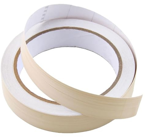 Oiieco 20mm X 10m Melamine Edge Banding, Wood Edging Strip Self-Adhesive Furniture Edging tape Peel and Stick Edging Veneer Tape for Cabinet Repair Furniture Restoration DIY Furniture Edge
