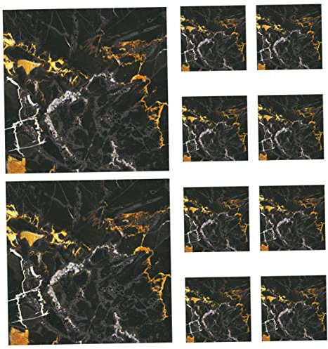 SHINEOFI 10piezas Pegatinas Autoadhesivas Para Azulejos Para Pared Baño Cocina Decoración De Azulejos Pegatinas De