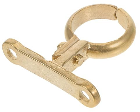 CLISPEED Messing Rohrschelle Rohrhalterung Hochleistungs Schlauchklemme Zur Wand Und Deckenmontage 22mm Sicherer Halt Für Heim Und Gewerbeanwendungen