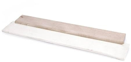 Spatola in gomma da 300 mm per piastrelle e intonaco, con manico in legno di faggio, lama applicatore professionale