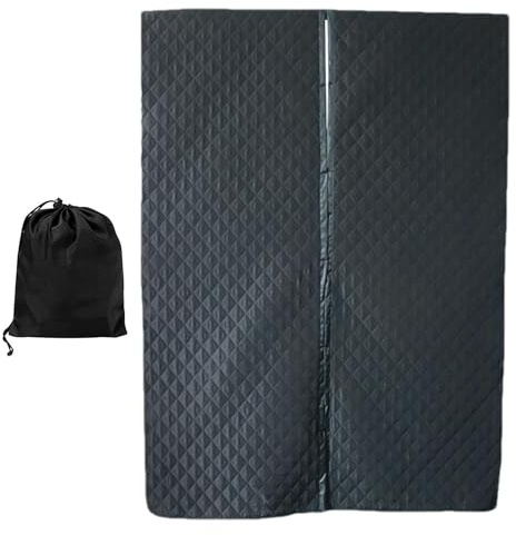 Housse thermique magnétique pour porte, rideaux isolants coupe-vent pour remorque, garage, salle de bain, hôtel, salon, chambre d'enfant, dortoir, chambre à coucher