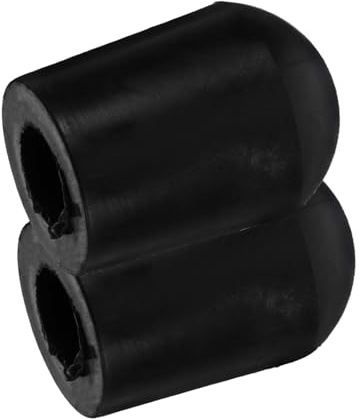 Toyvian 2stücke Schwarze Aus Gummi Für Kontrabass-stachel Stachelschutzkappen Ersatz-gummistopfen Rutschfeste Pads Schutzfolien Cello-zubehör
