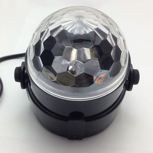 Luci per DJ per Feste, Mini LED RGB. Cristallo Magic Ball Stage Effect Lighting Lamp Bulb Party Disco Club DJ. Light Show Lumiere Beam SL01