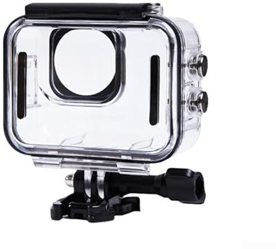 Custodia protettiva impermeabile per Insta360 GO – custodia subacquea per action camera – protezione per fotocamera sportiva – copertura in vetro temperato (macchina completa)