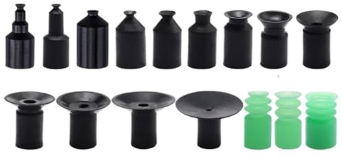 1 pièce ZP-02/03/04/05 monocouche ronde blanche en silicone noir NBR Mini Manipulateur ventouse sous vide (ZP-04U, 70R)