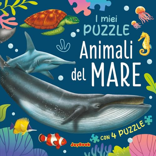 Animali del mare. Libro puzzle. Ediz. a colori
