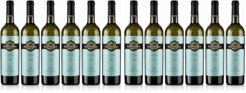 Sant'Orsola Premium Sauvignon D.O.C. Friuli, Vino Bianco Italiano, Gusto Pieno Rotondo e Palato Aromatico, 6x750 ml (Confezione da 2)
