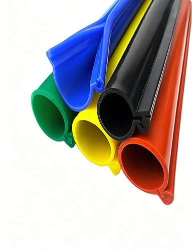 Manicotto di protezione isolante ad alta tensione a scatto da 1 m, manicotti isolanti elettrici for cavi scoperti in tensione, linee aeree(Green,ID 5.4cm/2.13in)