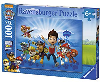Ravensburger - Kinderpuzzle - Puzzle 100 p XXL - Das Paw Patrol Team - Disney - Ab 6 Jahren - 10899