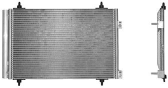 VAN WEZEL 09005231 Condensador aire acondicionado con secador